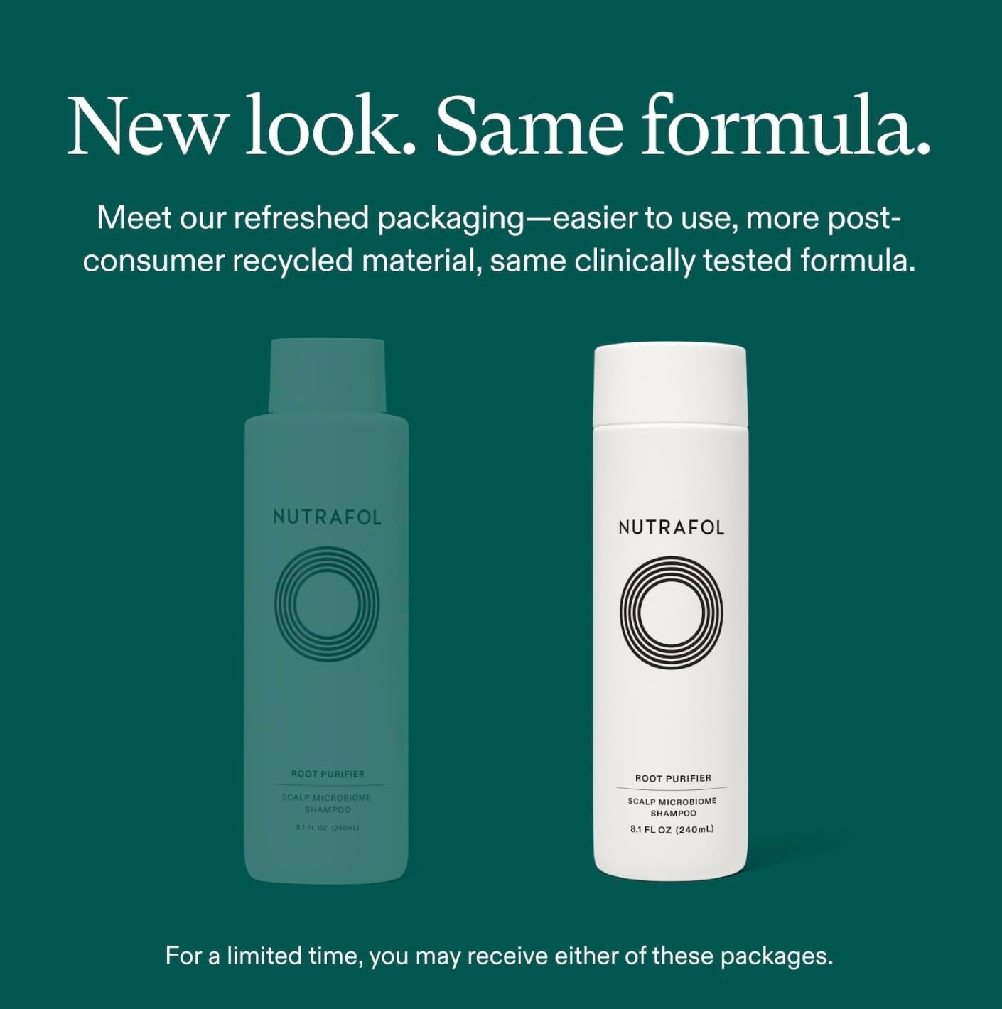 Nutrafol Shampoo, Cleanse and Hydrate Hair and Scalp, Improves Hair Volume, Strength and Texture, Physician-formulated for Thinning Hair, Color Safe, Sulfate Free.